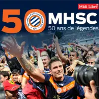 Vincent Couture, Midi Libre / 50 ans du MHSC